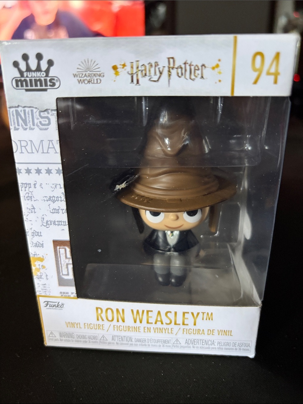 Funko Harry Potter Ron Weasley Vinyl Figure - Brown/Black New in box